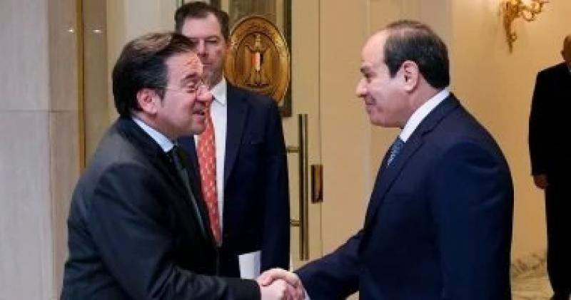 مصر وإسبانيا تشددان على ضرورة الوقف الفورى لإطلاق النار فى غزة ودعم ”الأونروا”