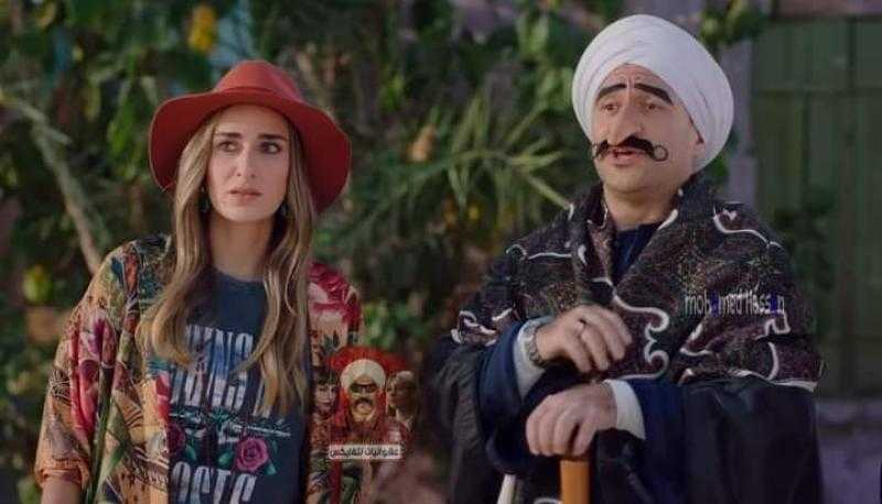 الكبير أوي 8.. أحمد مكي يقنع أمينة خليل لتكون مديرة مهرجان المزاريطة في الحلقة الرابعة