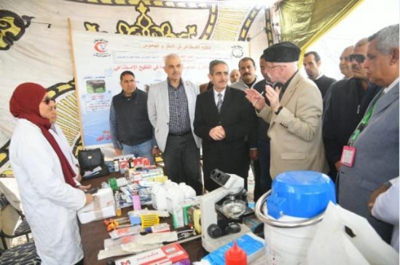 محافظ الغربية يفتتح الوحدة البيطرية بمسجد وصيف في زفتى.. بتكلفة 2 مليون جنيه