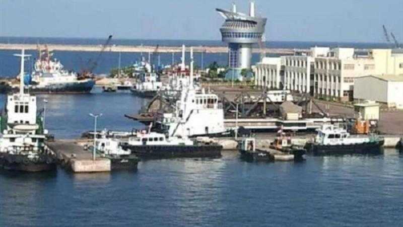 تداول 37 سفينة للحاويات والبضائع بميناء دمياط