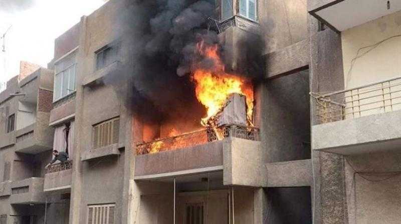 ماس كهربائي وراء اندلاع حريق داخل شقة سكنية بمنطقة الهرم