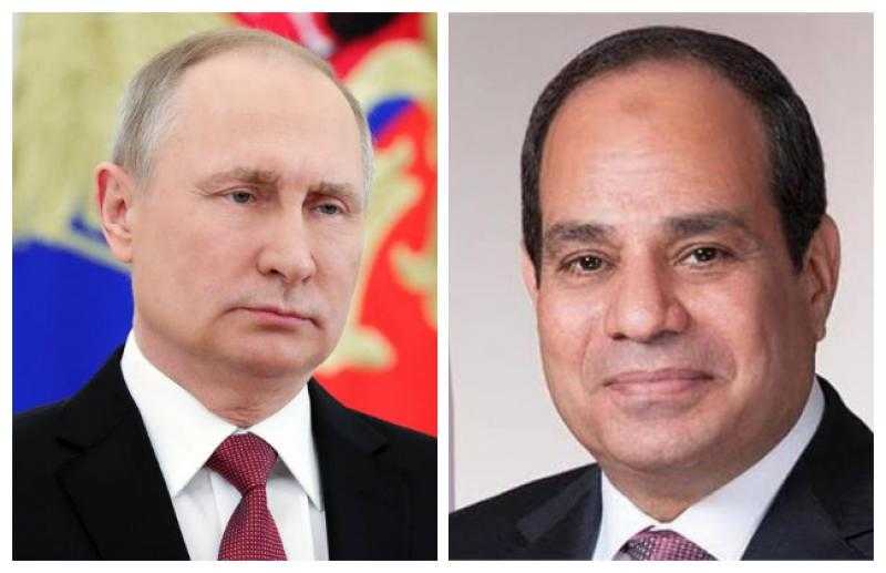 الرئيس السيسي يهنئ نظيره الروسي بوتين بمناسبة إعادة انتخابه لفترة رئاسية جديدة