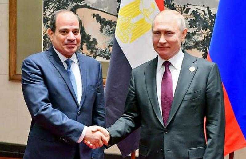 الرئيس السيسي يشيد بالعلاقات التاريخية بين مصر وروسيا وحرص الدولتين المستمر على تعزيزها