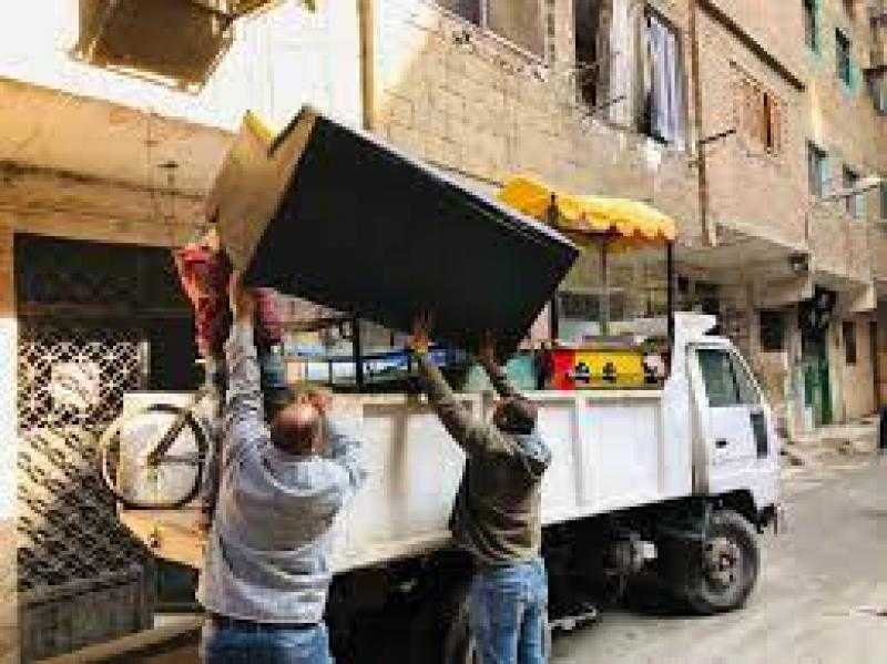 رفع 85 إشغال طريق خلال حملة بمركز رشيد