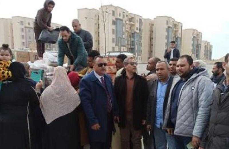 تموين القليوبية تتابع توافر السلع الغذائية بالمدن التي تم نقل سكان العشوائيات إليها