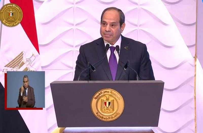 تكليفات عاجلة من الرئيس للحكومة خلال احتفالية يوم المرأة المصرية