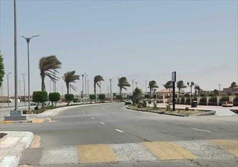 رياح شديدة محملة برمال خفيفة وانخفاض درجات الحرارة في جنوب سيناء