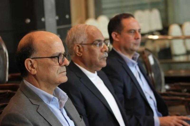 جمال علام يحضر مباراة تونس وكرواتيا في بطولة كأس عاصمة مصر