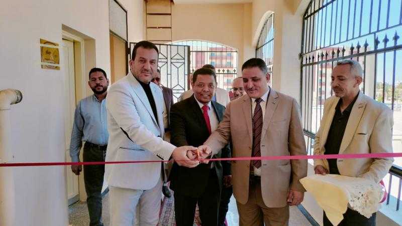 افتتاح مقر مأمورية الشهر العقاري بمنطقة خدمات الإسكان الاجتماعي بمدينة طيبة الجديدة