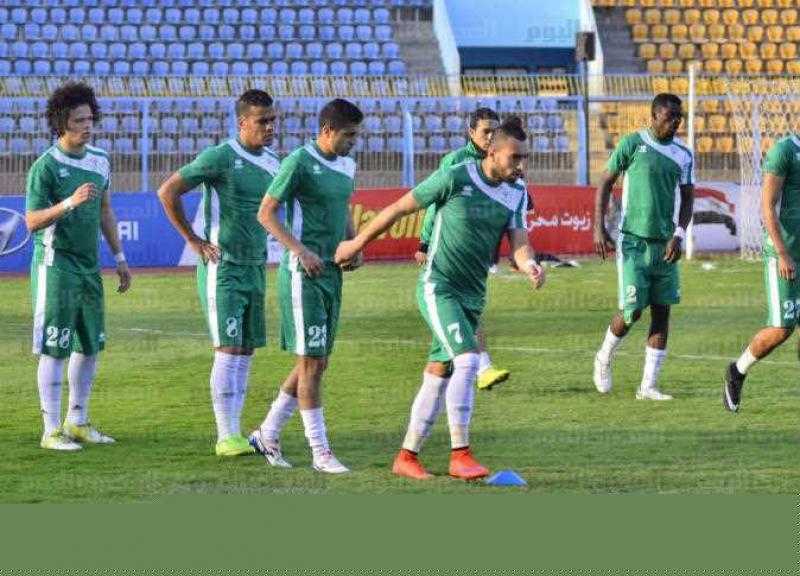 المصري يستعيد لاعبيه الدوليين بمران القاهرة استعدادا للاتحاد