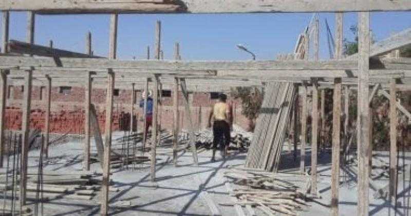 إيقاف أعمال مخالفات بناء ورفع المخلفات من شوارع العمرانية