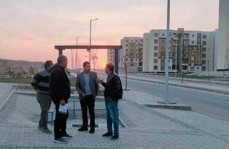 مسئولو الإسكان يتفقدون وحدات المبادرة الرئاسية ”سكن لكل المصريين” بالعبور الجديدة