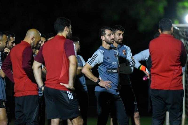 الليلة.. الأهلي يختتم تدريباته استعدادا لمواجهة سيمبا