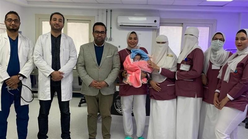 أطباء كفر الشيخ ينقذون رضيعا من الموت بعد 90 يوما في الحضان
