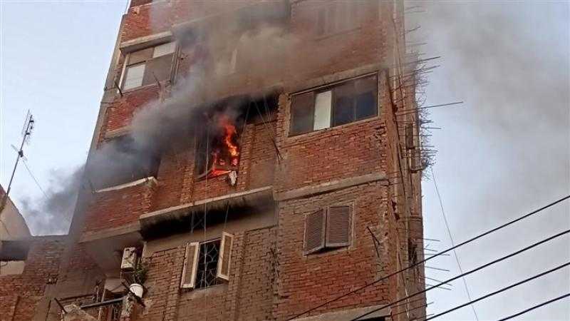 السيطرة على حريق نشب داخل شقة سكنية بأبو النمرس