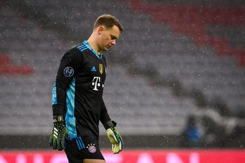 بايرن يفتقد نوير أمام دورتموند في الدوري الألماني