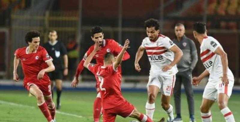 التعادل الإيجابي ينهي الشوط الأول من مباراة الزمالك وفيوتشر