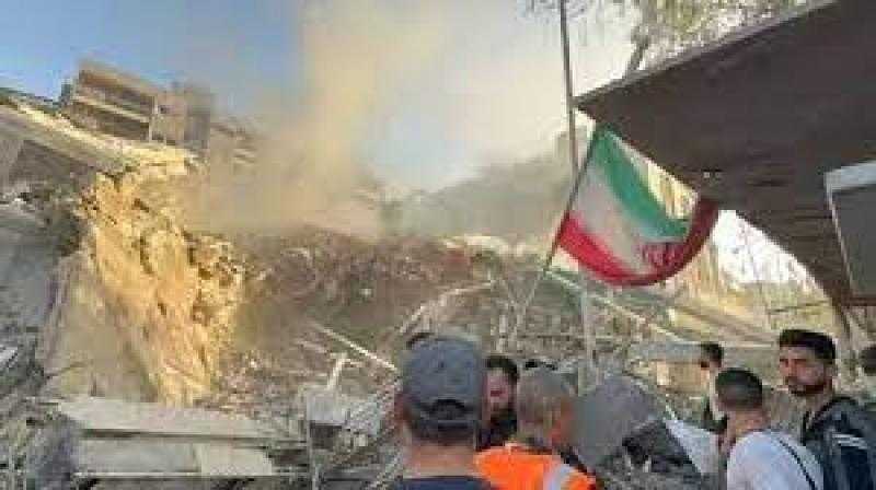 مقتل عدة دبلوماسيين في الضربة الإسرائيلية على القنصلية الإيرانية بدمشق