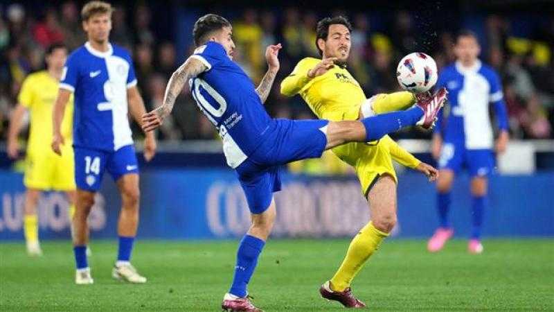 أتليتكو مدريد يحقق الفوز في الدقائق الأخيرة على فياريال بالدوري الإسباني