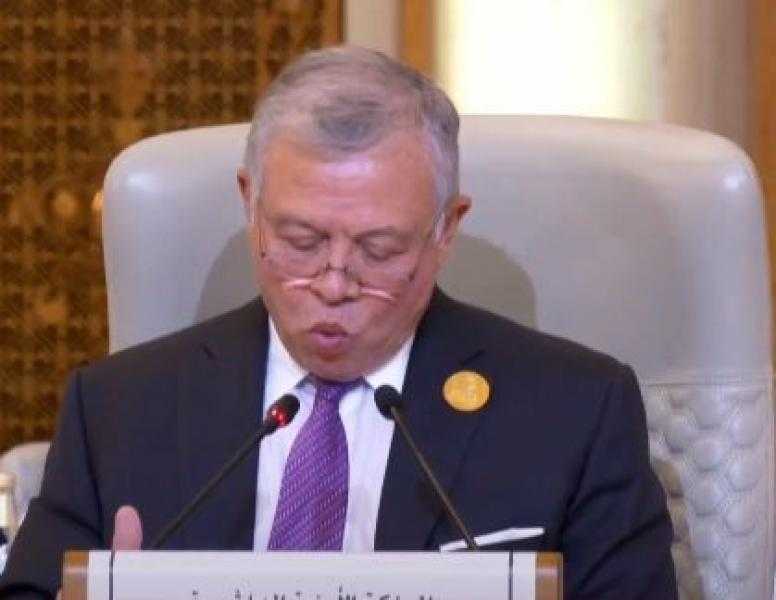 ملك الأردن يشدد على أهمية حماية المنظمات الإنسانية في غزة