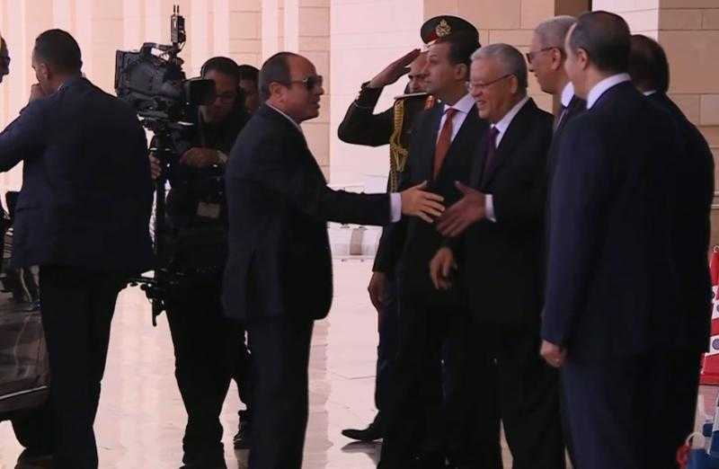 رئيس مجلس النواب يستقبل الرئيس السيسي لأداء اليمين الدستورية لفترة ولاية جديدة