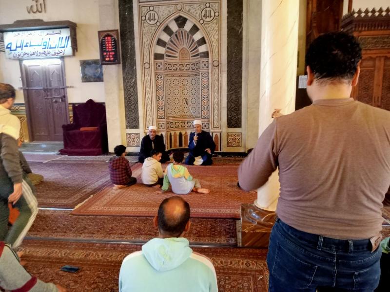 عقد ملتقى فكري بعنوان «التماس ليلة القدر» بمسجد سيدي طلحة بكفرالشيخ