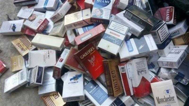 التحفظ على 950 علبة سجائر احتكرها تاجر فى النوبارية