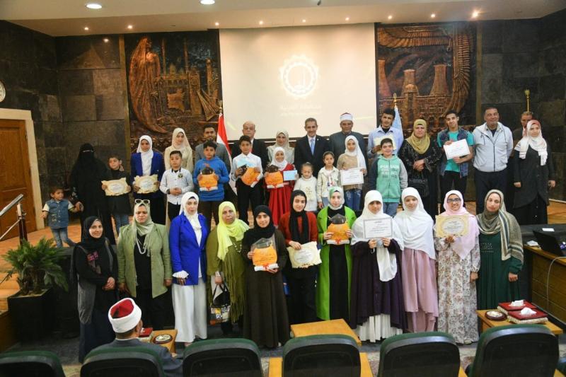 محافظ الغربية يكرم 52 من حفظة القرآن الكريم في ختام مسابقة أهل القرآن