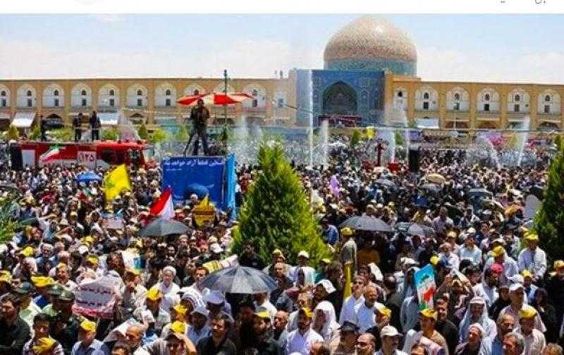انطلاق مسيرات يوم القدس العالمي في إيران تحت شعار من طوفان الأقصى إلى طوفان الأحرار