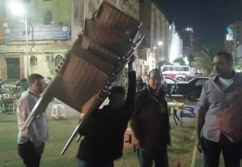 تكثيف حملات النظافة ورفع الإشغالات والتعديات في العجوزة وأرض اللواء