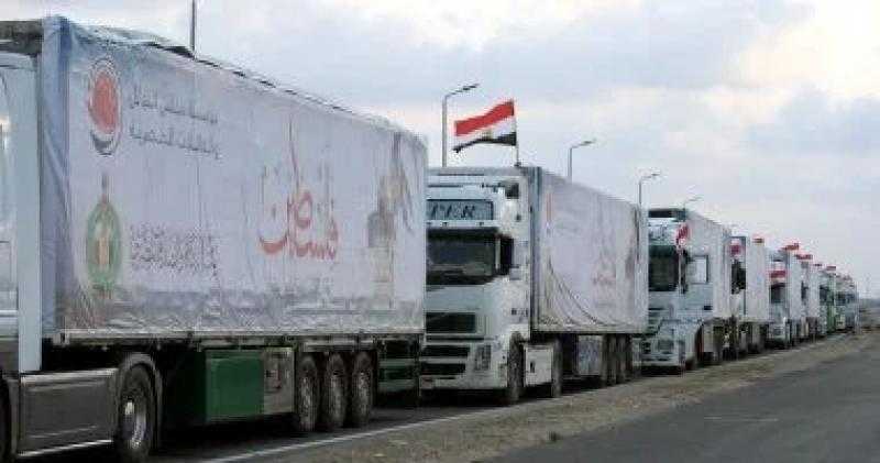 القاهرة الإخبارية: الجهود المصرية مستمرة في إرسال المساعدات إلى غزة