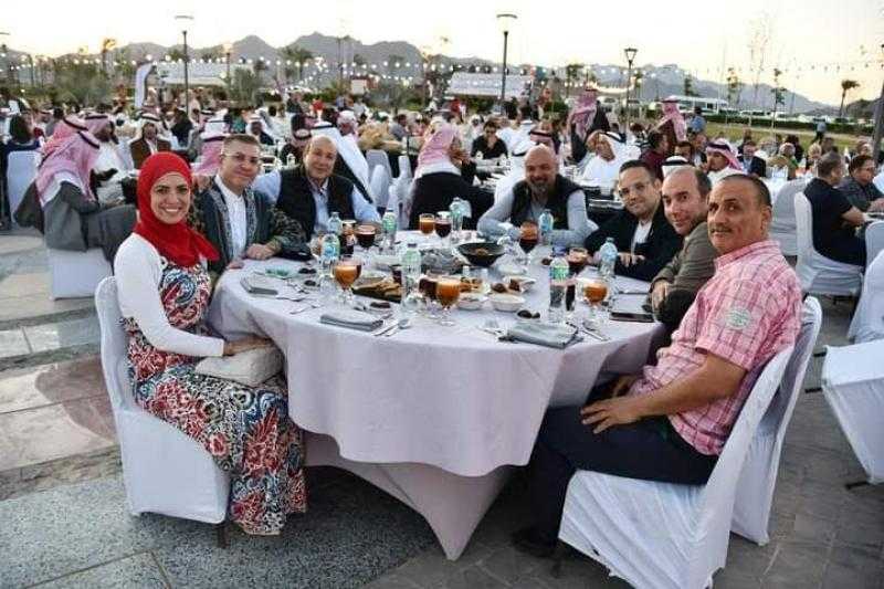 محافظ جنوب سيناء يشهد إفطار الأسرة السيناوية بمشاركة 1000 فرد