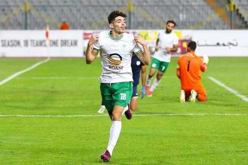 ”دغموم” ينتظم في تدريبات المصري اليوم