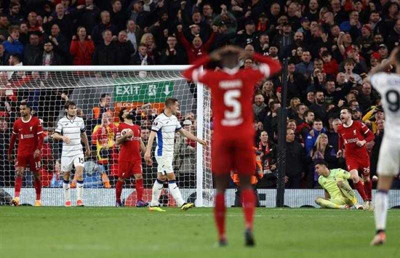 أتلانتا يصعق ليفربول بثلاثية نظيفة في ذهاب ربع نهائي الدوري الأوروبي