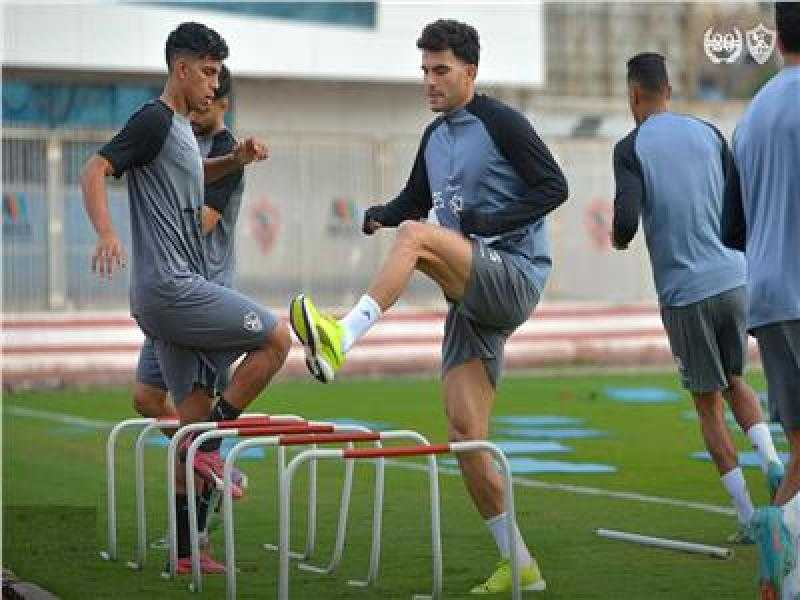 تدريبات بدنية خاصة للاعبي الزمالك استعدادًا للقمة
