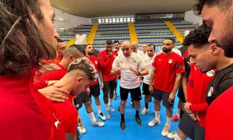 منتخب الصالات ينهي تدريبه الأخير قبل مواجهة ناميبيا في كأس الأمم الإفريقية