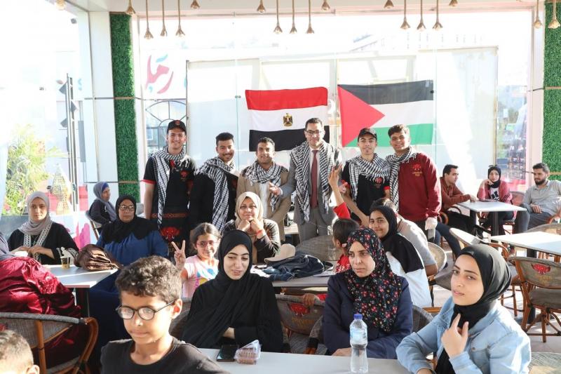 المنوفية تنظم رحلة ترفيهية للأطفال الفلسطينيين المتواجدين مع ذويهم بحميات شبين الكوم