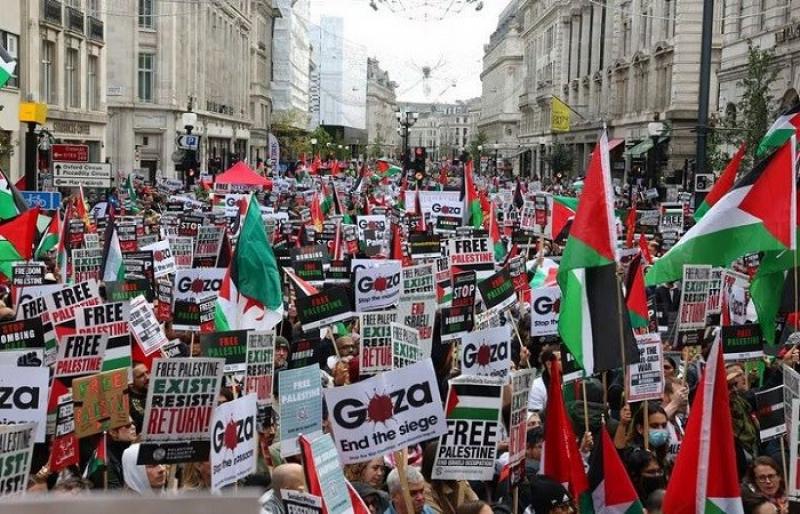 أوقفوا الإبادة.. مظاهرات جديدة فى جميع أنحاء أوروبا لوقف الحرب على غزة