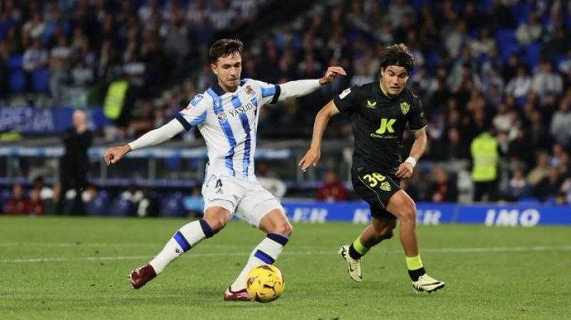 ريال سوسيداد يسقط في فخ التعادل أمام ألميريا بالدوري الإسباني