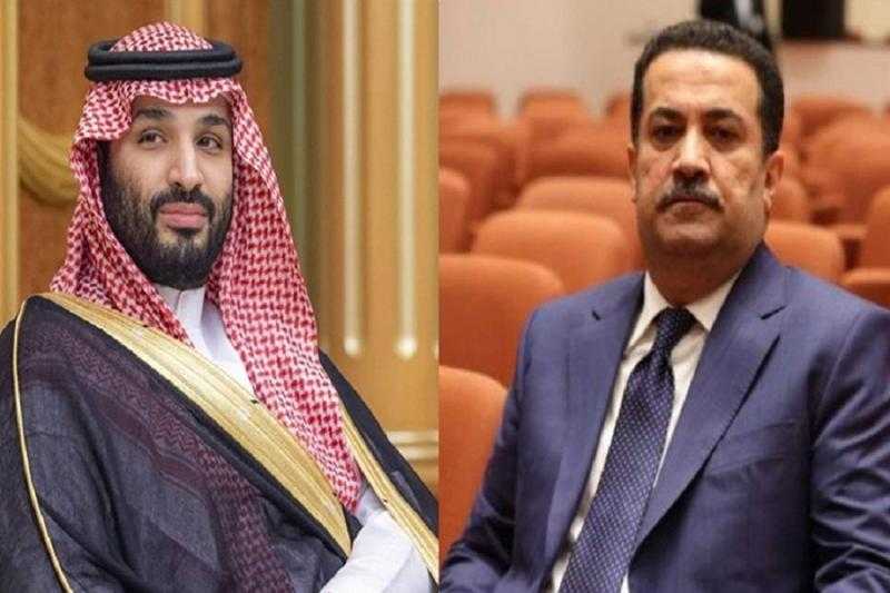 ولي العهد السعودي ورئيس الوزراء العراقي يبحثان تداعيات التصعيد العسكري بالمنطقة