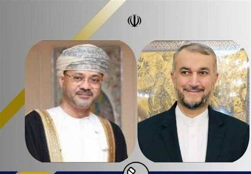 وزيرا خارجية عمان وإيران يؤكدان على أهمية التهدئة وتفادي توسيع الصراع