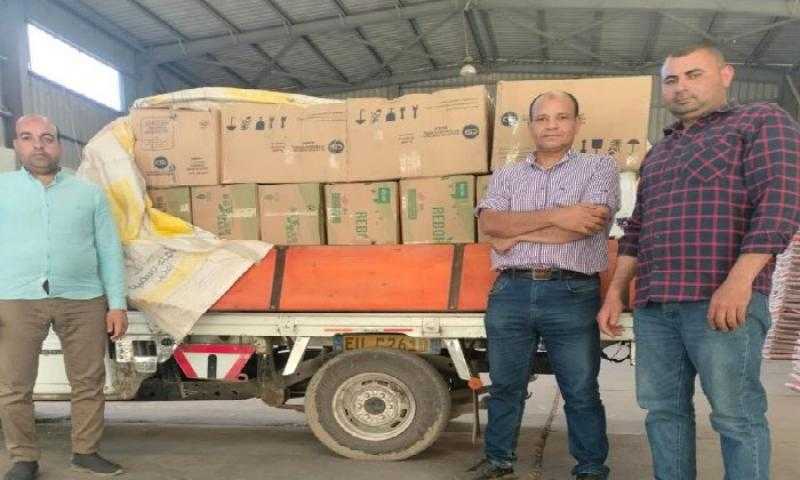 ضبط سيارتين نقل محملين 7300 عبوة ألعاب نارية في الفيوم