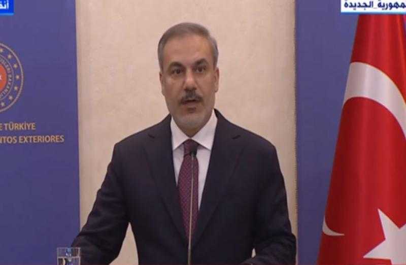 وزير خارجية تركيا: نعمل مع مصر لإيجاد حلول جذرية لوقف الحرب في السودان ومتفقون على وحدة ليبيا