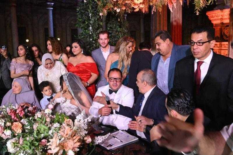 المخرج إسماعيل فاروق يحتفل بزفافه بحضور نجوم الفن