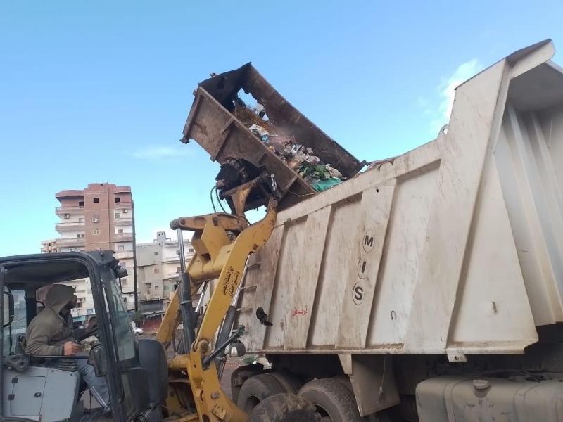 التخلص من 4115 طن قمامة في محافظة الغربية