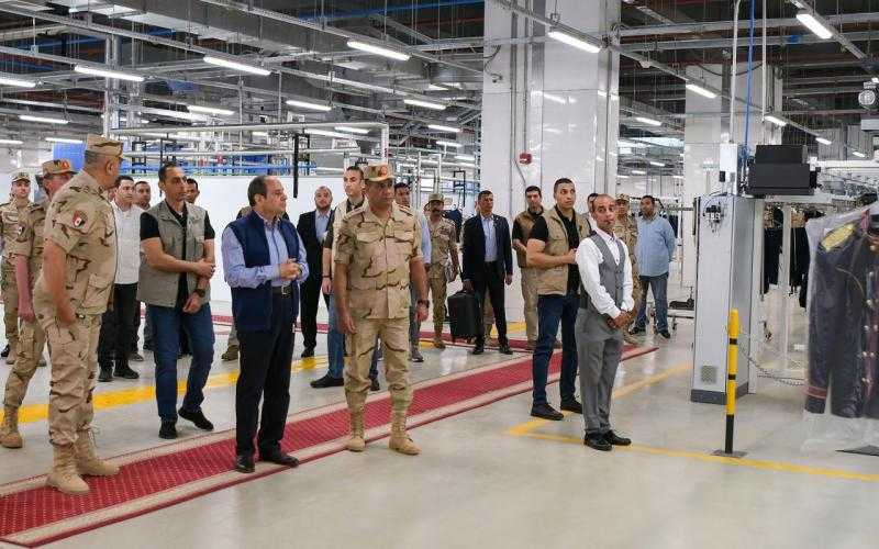 المتحدث الرئاسي ينشر صور تفقد الرئيس السيسي الأكاديمية العسكرية بالعاصمة الإدارية