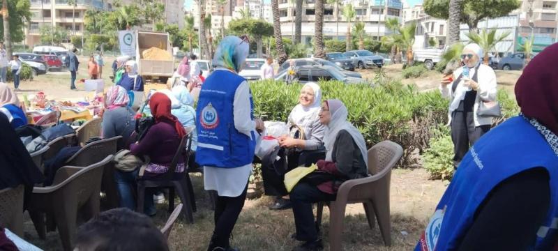 فرق طبية لتقديم خدماتها المجانية لزوار معرض الأسر المنتجة بالإسكندرية