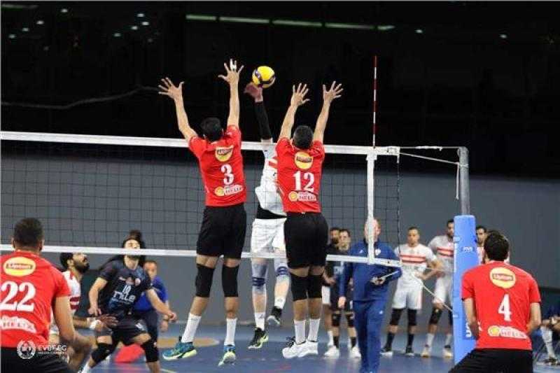 موعد مباراة الأهلي والزمالك في نهائي كأس الطائرة والقناة الناقلة