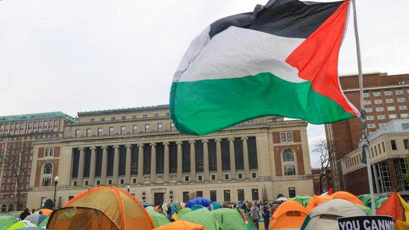 استمرار الاحتجاجات المؤيدة للفلسطينيين في الجامعات الأميركية