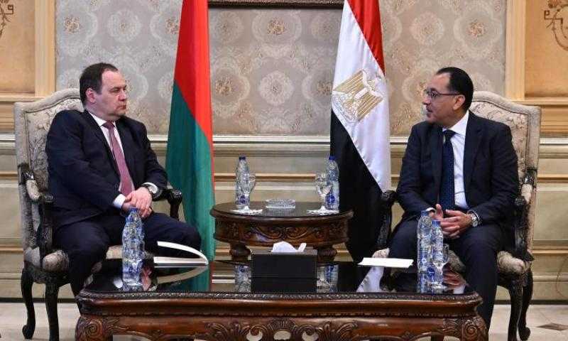 رئيس الوزراء يعقد جلسة مُباحثات مُوسعة مع نظيره البيلاروسي في العاصمة الإدارية.. غدا